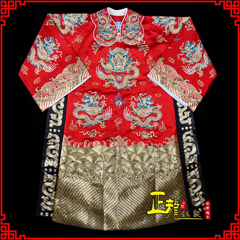 金乡皇帝蟒袍全金八宝团龙蟒