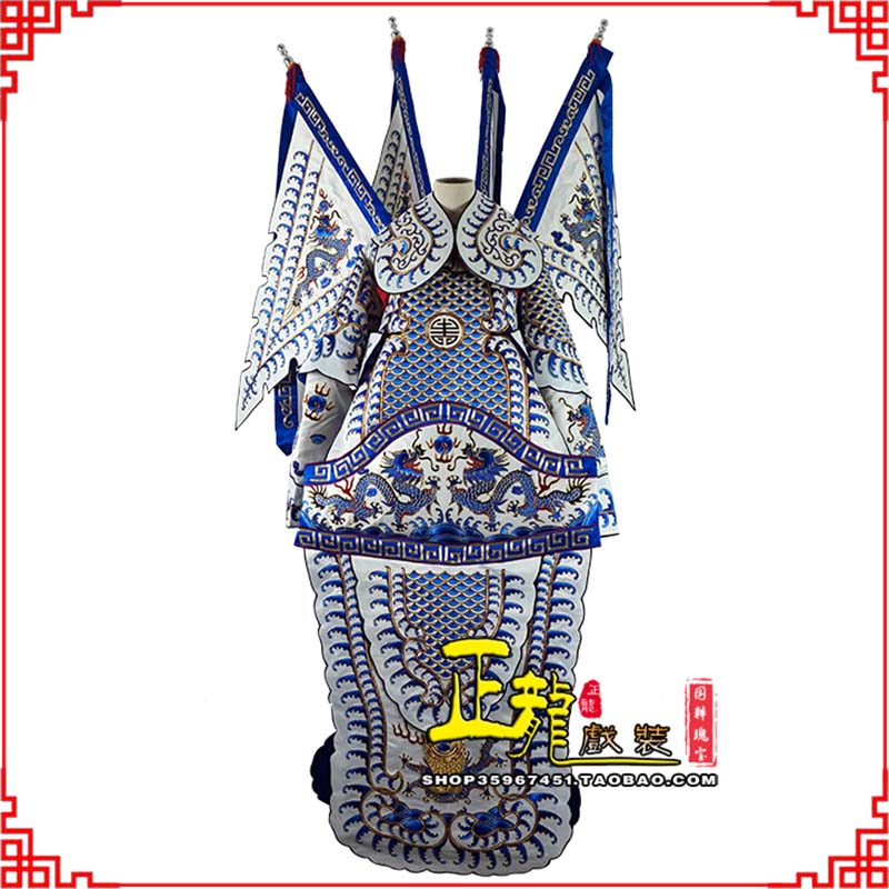 金乡武生武将大靠祥龙勾金