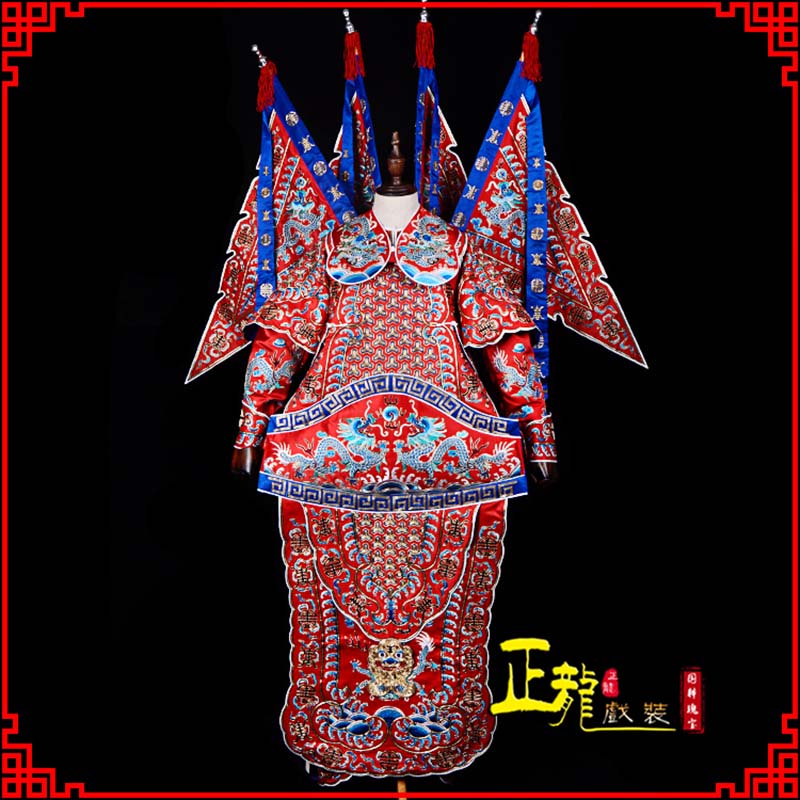 金乡武生戏服戏曲武将靠